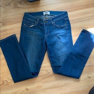 Paige skinny jeans size 28